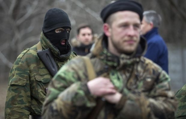 Russian militants continue to terrorize the population of Ukraine / photo REUTERS
