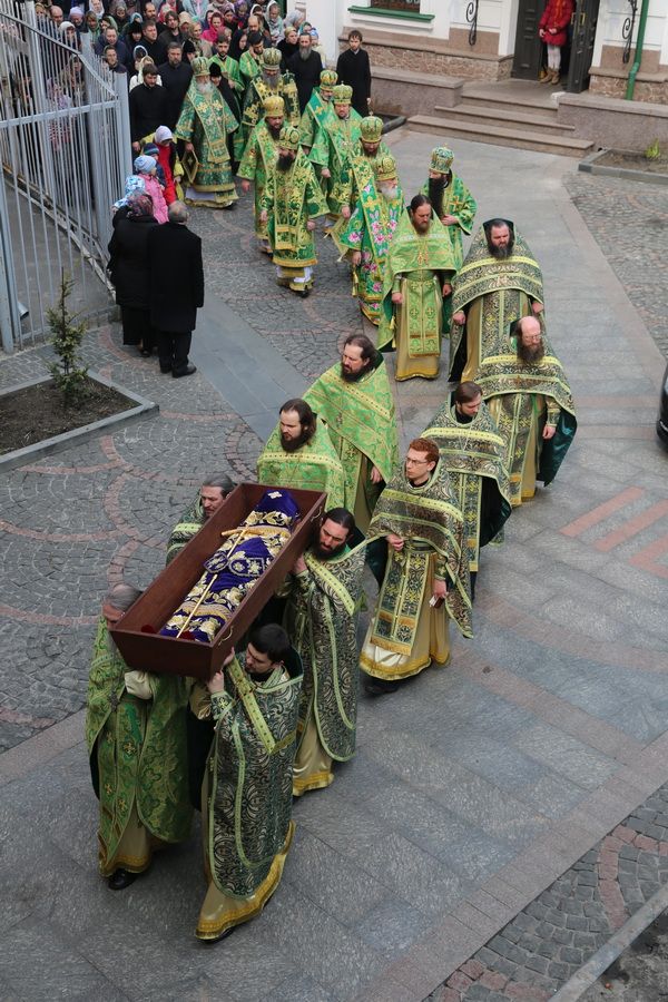 У Введенському монастирі столиці відзначили день пам'яті преподобної Димитри Київської (фото)