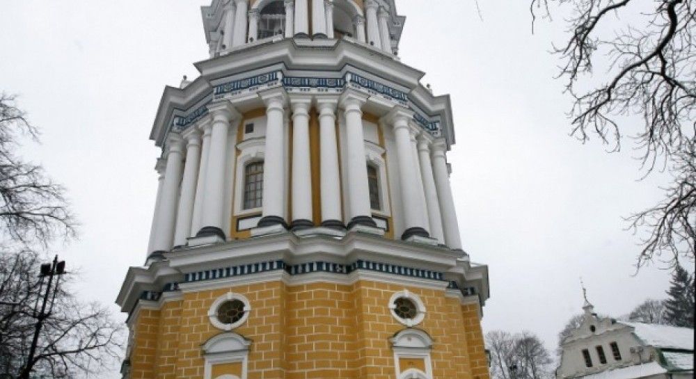 В Киеве открыли отреставрированную колокольню Успенского собора (фото)