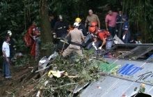 Число жертв аварии с участием туристического автобуса в Бразили возросло до 43 человек