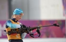 Биатлонистка Валентина Семеренко выиграла золото на чемпионате мира