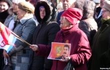 В Севастополе пытались начать автопробег к 70-летию Победы, но получился антиукраинский митинг