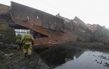 Last bridge over Siverskiy Donets River blown up in Stanytsia Luhanska