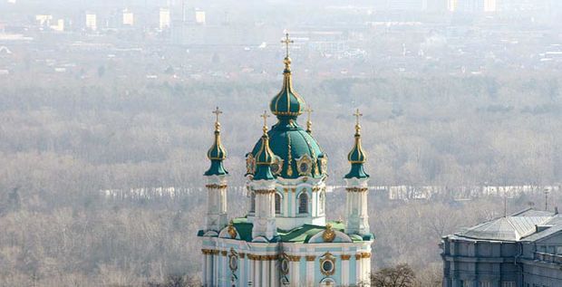 В Андреевской церкви сегодня состоится первая служба Вселенского патриархата / фото dt.ua