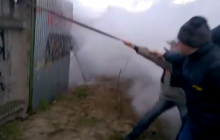 У Києві стріляли під час акції проти новобудови, постраждала одна людина