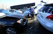 В Колорадо из-за снегопада столкнулись 39 авто