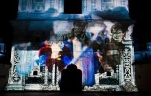 "Французька весна" в столиці відкрилася лазерним шоу на фасаді Софії Київської