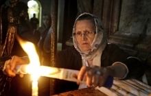 Завтра в Киев из Иерусалима доставят Благодатный огонь