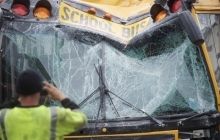 Из-за снежной бури в США столкнулось около 70 автомобилей