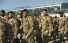 American paratroopers train Ukrainian national guardsmen in Yavoriv