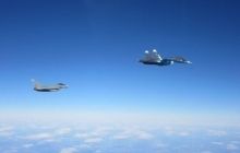 З'явилися фотографії перехоплення військових літаків РФ над Балтикою