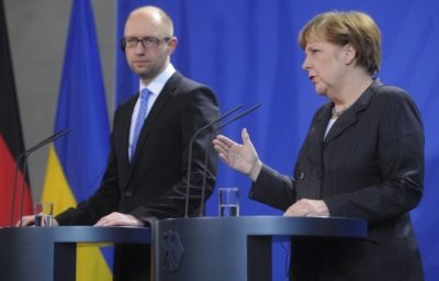 Яценюк и Меркель провели пресс-конференцию / Фото УНИАН Яценюк и Меркель провели пресс-конференцию / Фото УНИАН