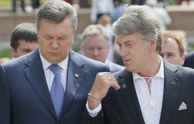 Янукович та Ющенко / Фото УНІАН