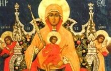 3 травня православні християни моляться перед образом Пресвятої Богородиці «Кіпрська»