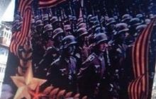 В Свердловской области ко Дню Победы установили билборд с марширующими фашистами (фото)