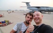 Ил-76 с эвакуированными украинцами должен вылететь из Баку в 23.00