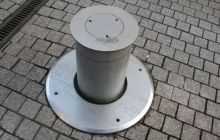 На Андреевском спуске устанавливают дорожные барьеры против автомобилей
