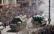 У російській Читі на параді до Дня Перемоги загорівся зенітний комплекс «Бук»