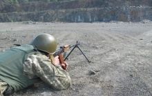 На Донеччині військові вперше випробували малу вогневу броньовану споруду (фото)