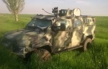 Бойцы украинских батальонов незаметно для террористов вывели из Широкино броневик