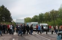 Волынские шахтеры прекратили акцию протеста после получения зарплаты