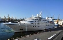 В Одессу прибыл круизный лайнер Wind Star (фотогалерея)