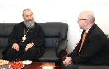 У Києво-Печерській лаврі відбулася зустріч Предстоятеля УПЦ з Послом Греції в Україні