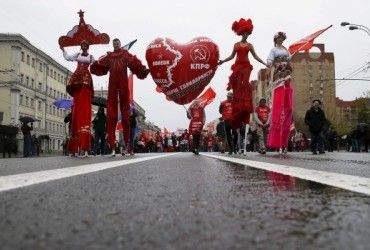 У Москві скасували парад: поки тільки першотравневий