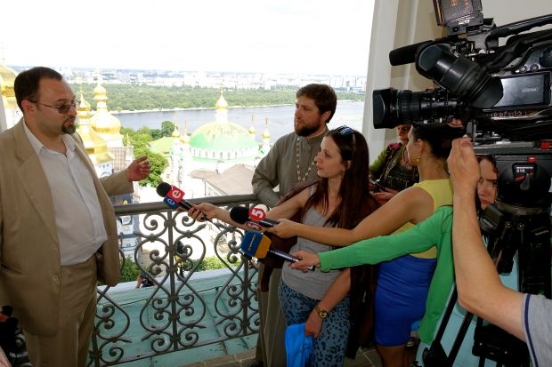 Центр інформації УПЦ розпочав тематичні зустрічі 'Історія Києва з висоти Великої Лаврської дзвіниці' Центр інформації УПЦ розпочав тематичні зустрічі 'Історія Києва з висоти Великої Лаврської дзвіниці'