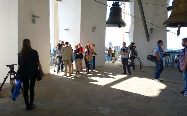 Центр інформації УПЦ розпочав тематичні зустрічі 'Історія Києва з висоти Великої Лаврської дзвіниці' Центр інформації УПЦ розпочав тематичні зустрічі 'Історія Києва з висоти Великої Лаврської дзвіниці'