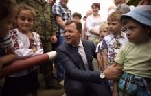 Ляшко вручил подарки детям погибших бойцов АТО в Белой Церкви
