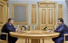 Poroshenko praises Saakashvili's first "de-oligarchization" initiatives