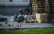 Намети, "Беркут" і дим від покришок: посеред Москви заради фільму влаштували "майдан"