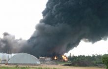 Аваков: экологическое состояние воздуха в районе пожара на нефтебазе в пределах нормы