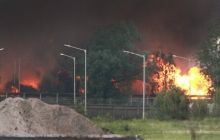 Пожар на нефтебазе под Киевом: трое людей пропали без вести, 12 пострадали