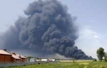 Столичные медики помогают пострадавшим в масштабном пожаре на нефтебазе