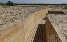Черкасская область закончила строительство укреплений на Донбассе