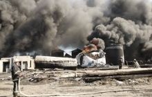 ДСНС контролює 50% палаючої нафтобази під Києвом, горить ще 3 резервуари