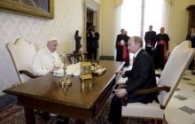 Pope urges Putin to make efforts to achieve peace in Ukraine