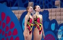 Украинские синхронистки заняли второе место в квалификационных соревнованиях Европейских игр