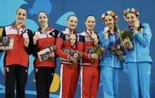 Украинские синхронистки завоевали бронзу Европейских игр в дуэте