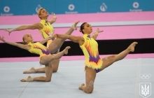 Українські спортсмени потрапили у чотири фінали змагань зі спортивної акробатики Європейських ігор