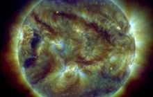 NASA опубликовало изображение эволюции гигантской стрелки на Солнце