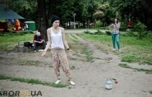 В Запорожье представили документальный спектакль о жизни переселенцев