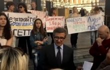 Переселенці провели мітинг на Майдані проти діючої пропускної системи на Донбасі