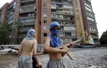 Russian-backed militants train children for war