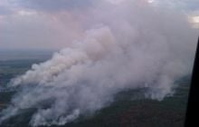 В Минэкологии уверяют, что пожар в чернобыльской зоне не угрожает АЭС
