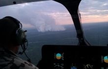 Aviation involved in firefighting operation in Chornobyl zone