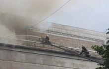 Масштабна пожежа в черкаському драмтеатрі: слідчі не виключають умисного підпалу (фото, відео)