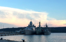 NATO Naval Forces launch Exercise BREEZE 2015 in Black Sea